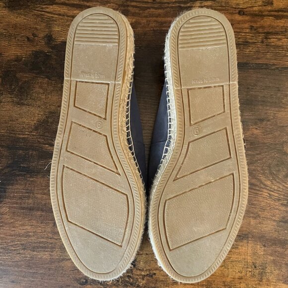 Crosby Square Blue Suede Leather slip on mens espadrille size 9 main image 5